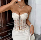 THE IVORY ENCHANTRESS CORSET
